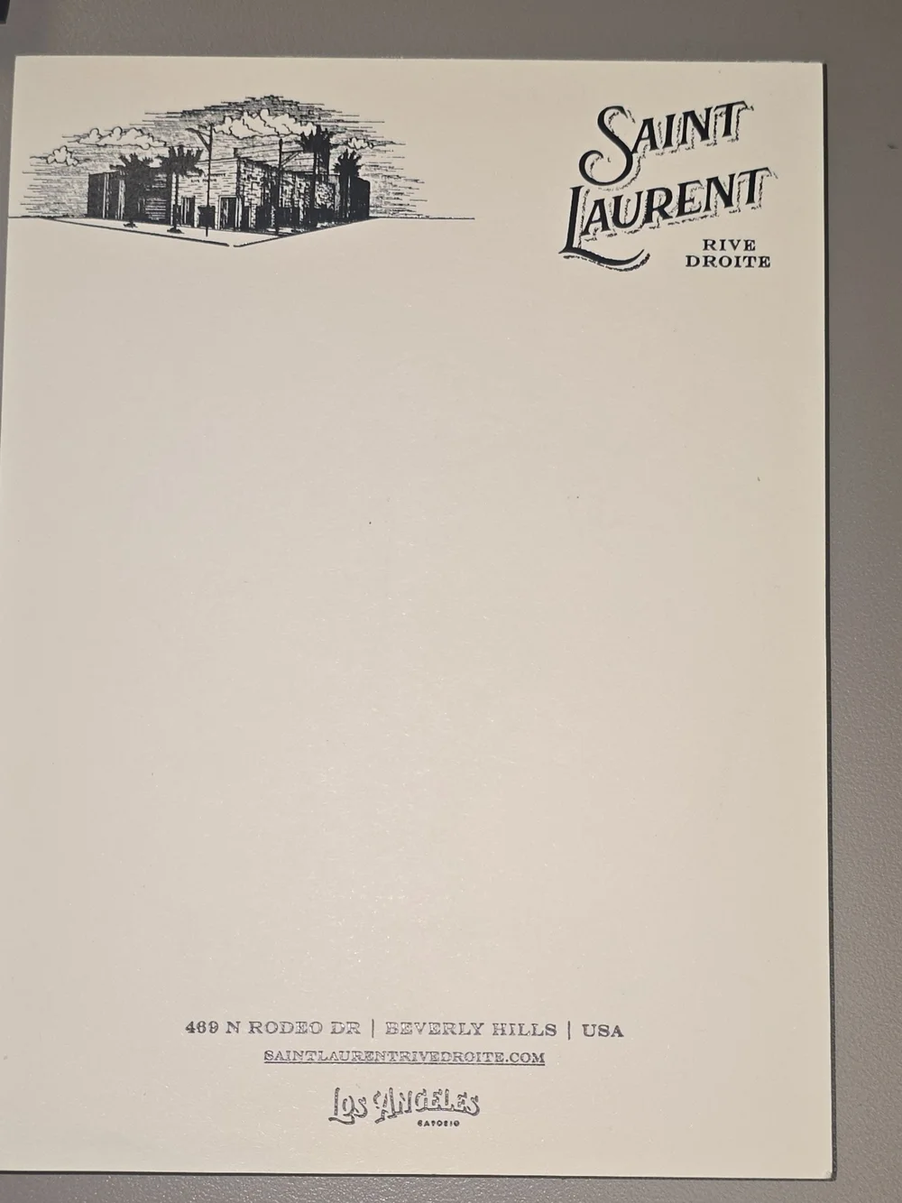 Saint Laurent authentic saint